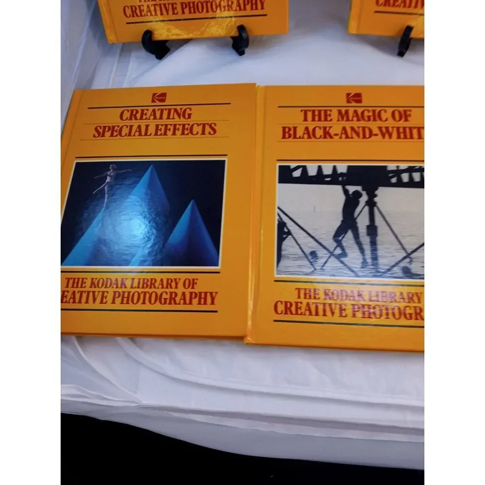 Vintage‎ Kodak Photography Books Lot Of 5 In Excellent Condition